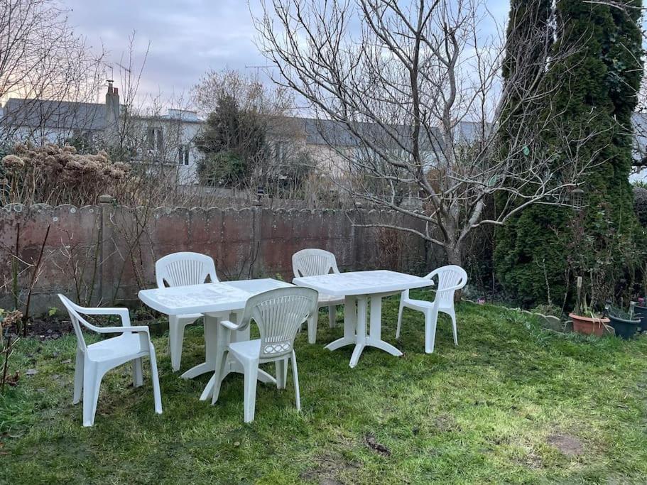 Maison Spacieuse Avec Jardin Et Salle De Sport Saint-Brieuc Dış mekan fotoğraf