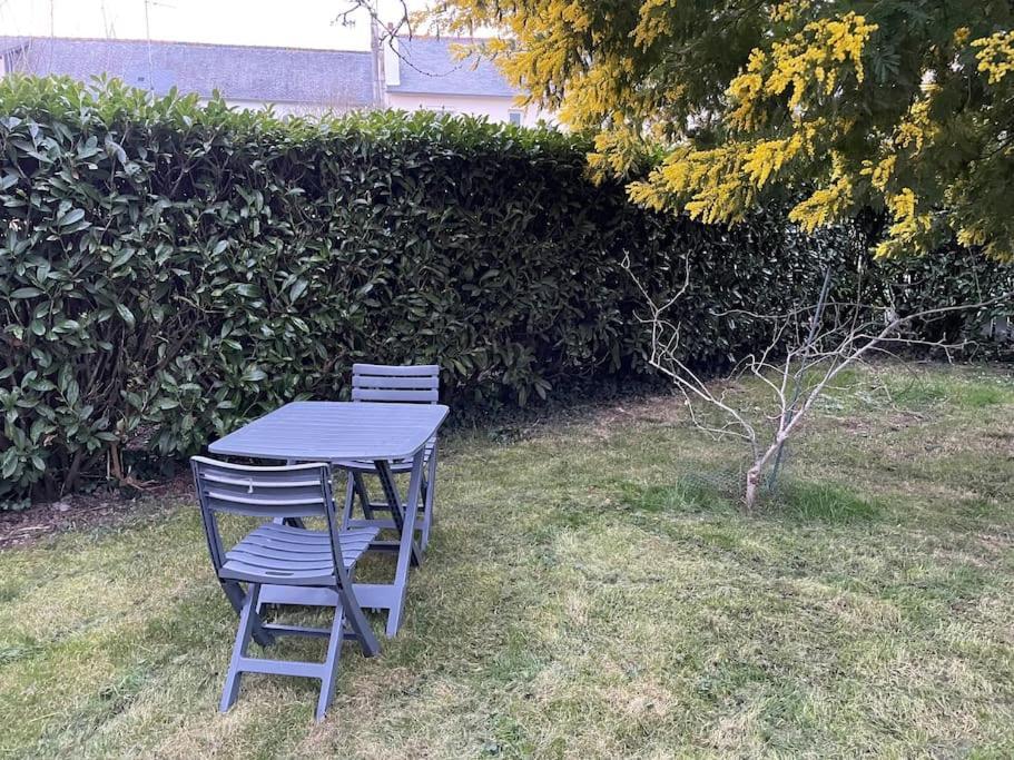 Maison Spacieuse Avec Jardin Et Salle De Sport Saint-Brieuc Dış mekan fotoğraf